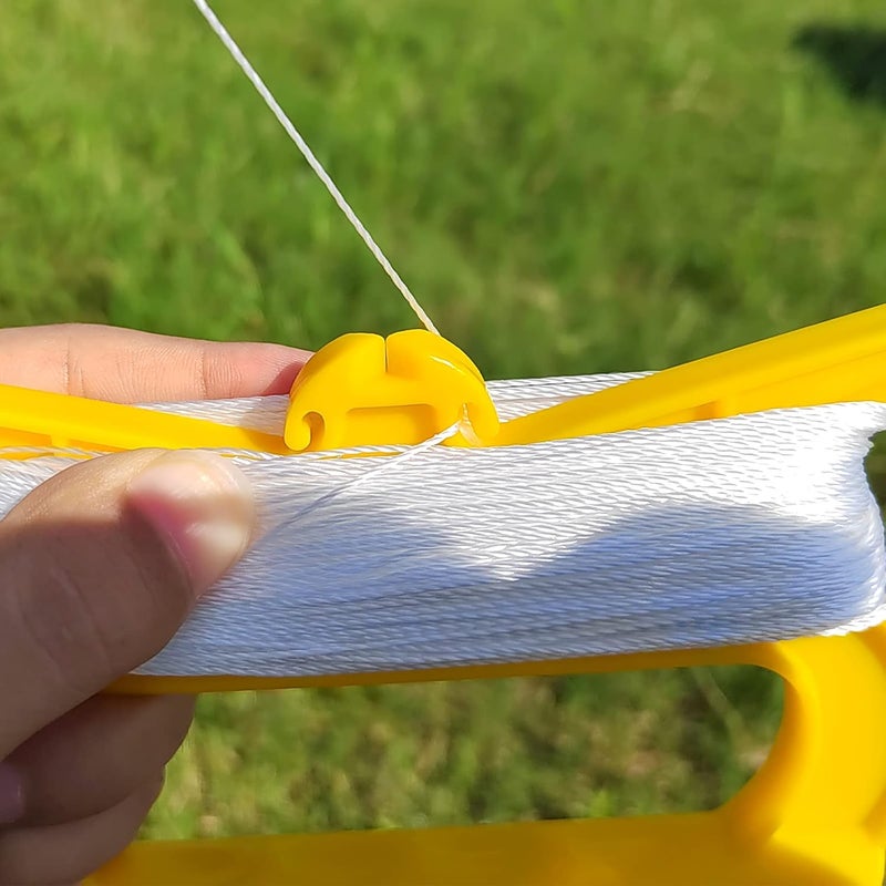 Simxkai Kite String with Handle for Kids, Line Spool for Kids & Adults,50lb×360ft Thread of Each Reel(3 Pack) - Image 4